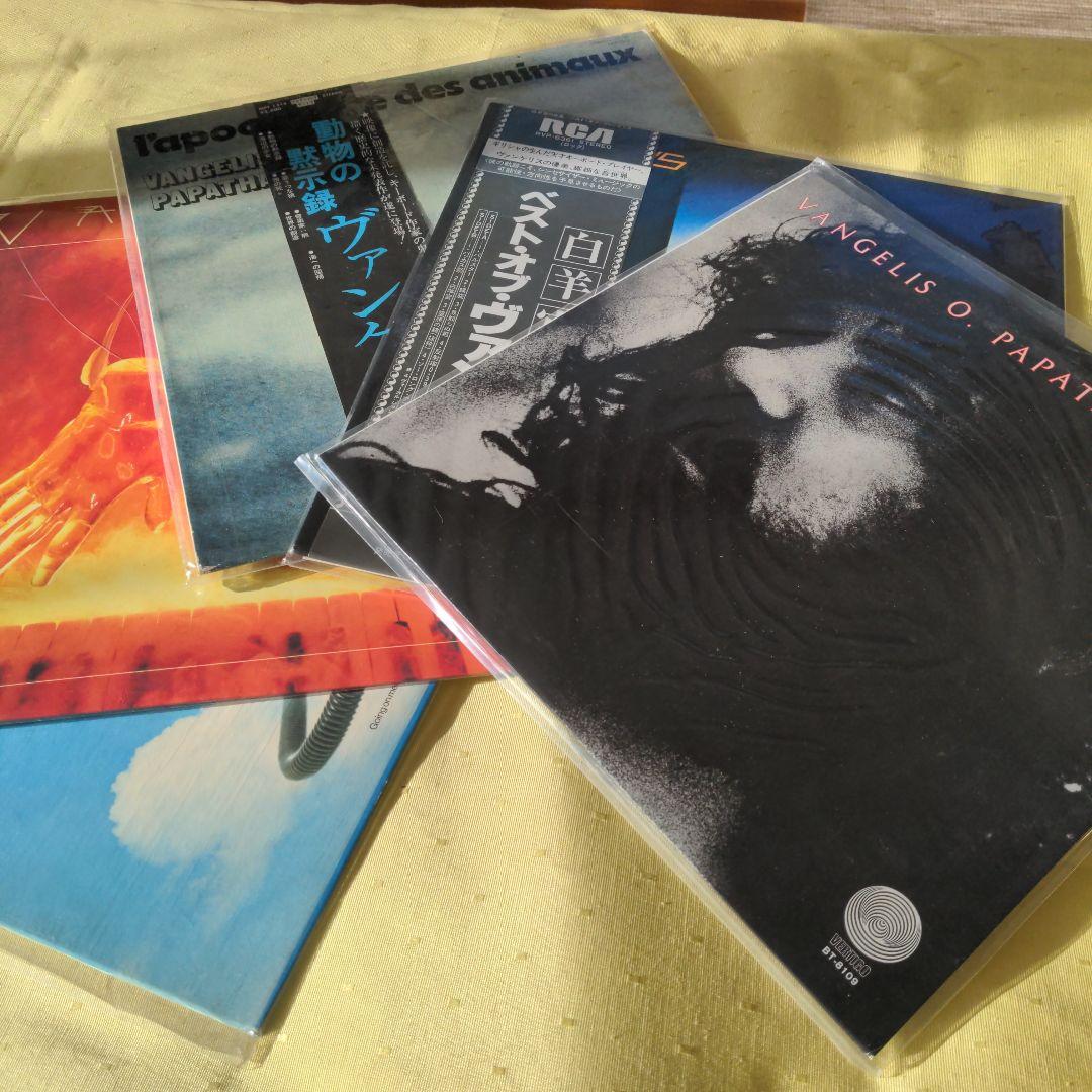 Vangelis 　ヴァンゲリス　LPレコード　5枚組