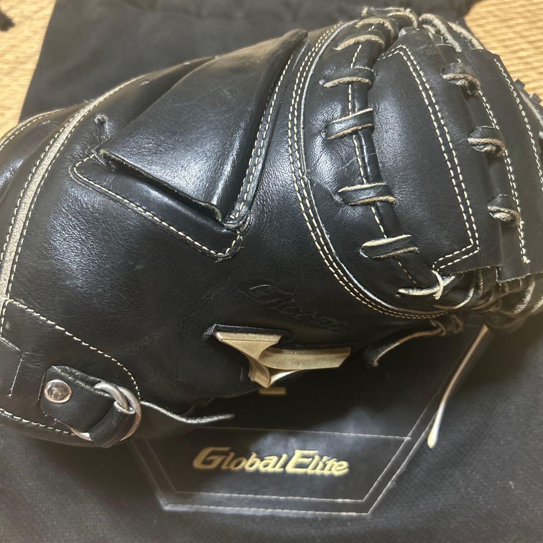 ミズノ グローバルエリート 軟式用キャッチャーミット