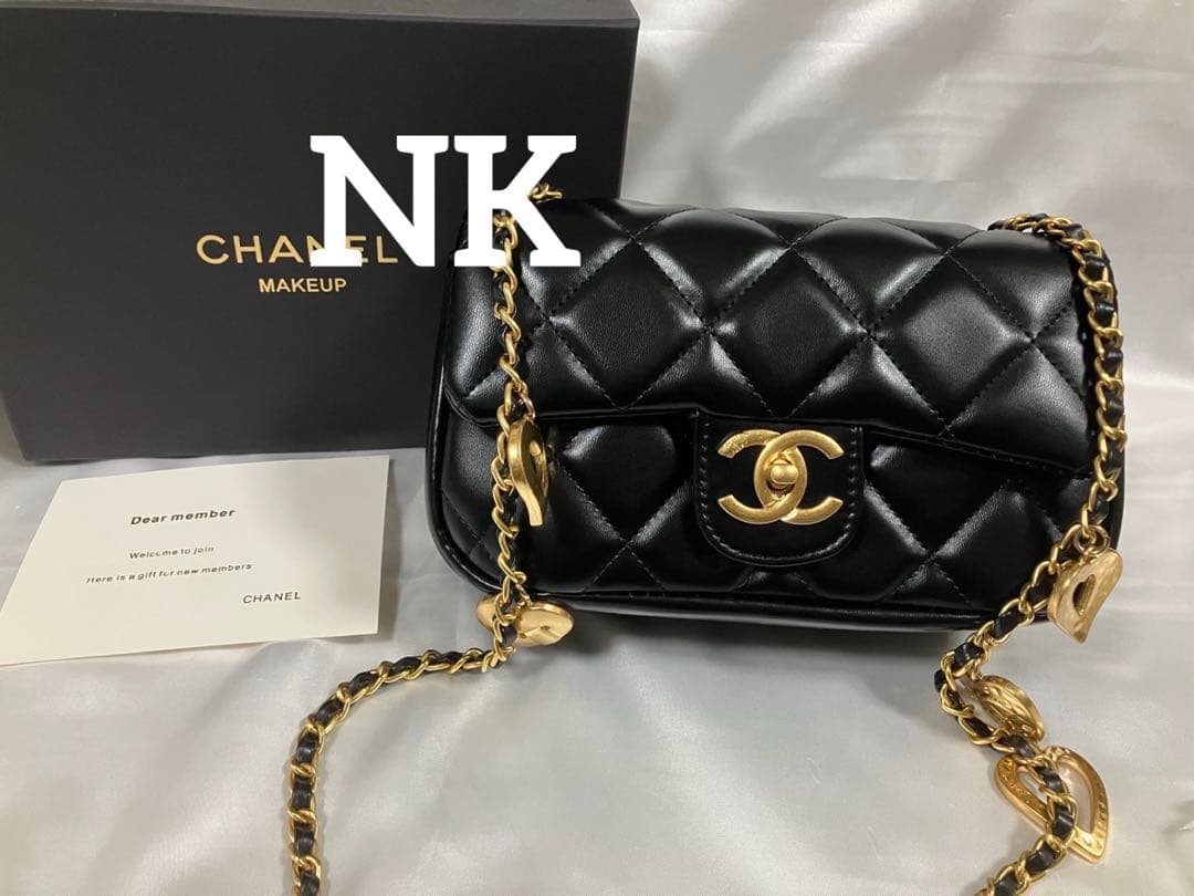 ハートチェーン　シャネル　ノベルティ　ショルダーバッグ　VIP限定