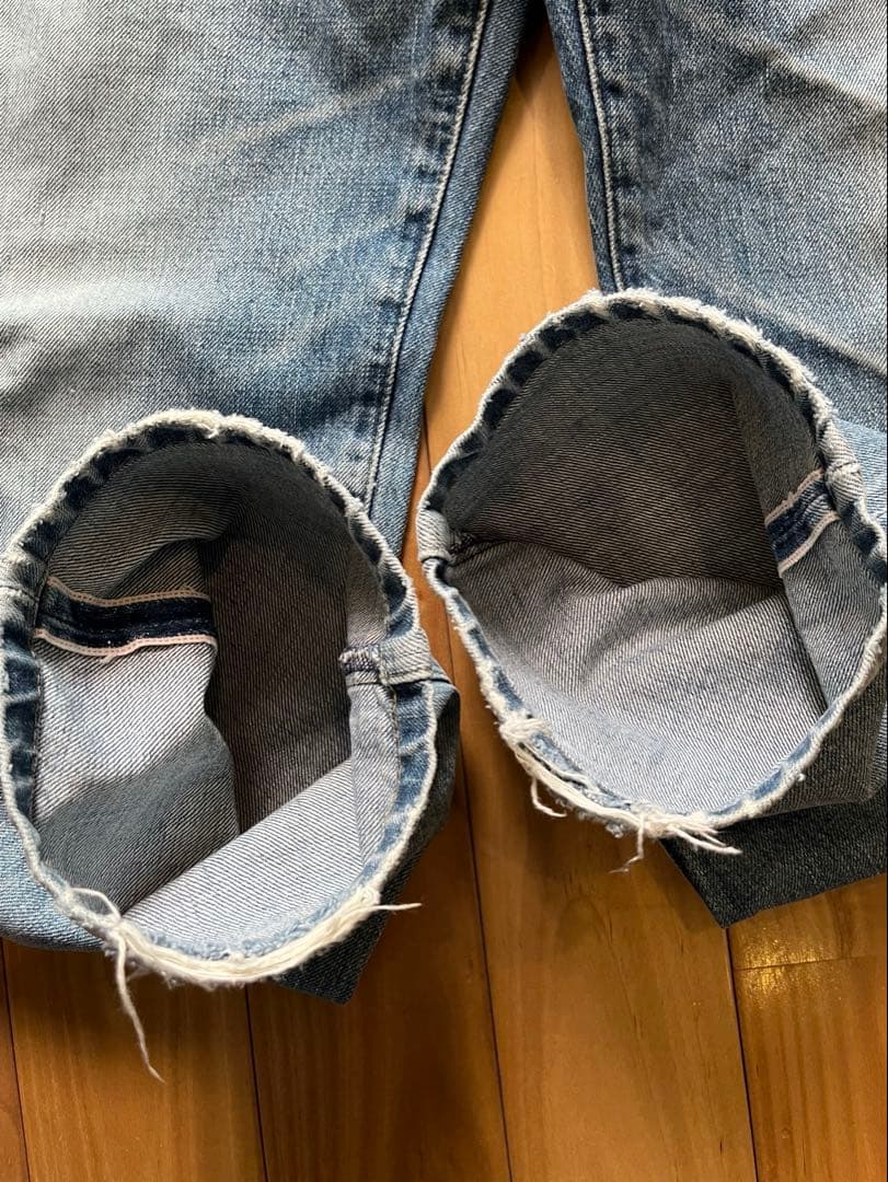 s*a様 【希少】140周年記念LEVI'S701XX BIG E赤耳 片面タブ