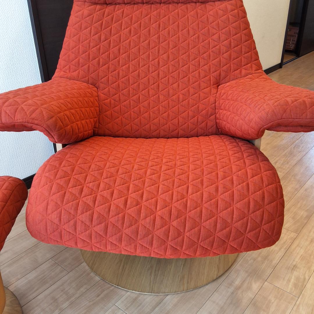 【カリモク】ザ•ファースト　RU72　Sサイズ　ファブリックリクライニングチェア