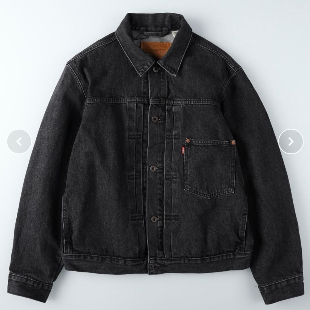 ブラックデニムジャケット(セルビッチ) 2nd type