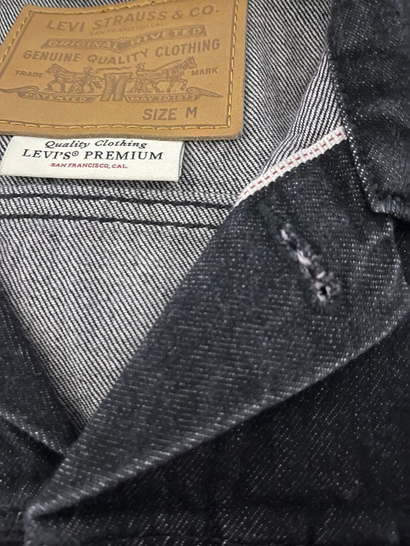 ブラックデニムジャケット(セルビッチ) 2nd type