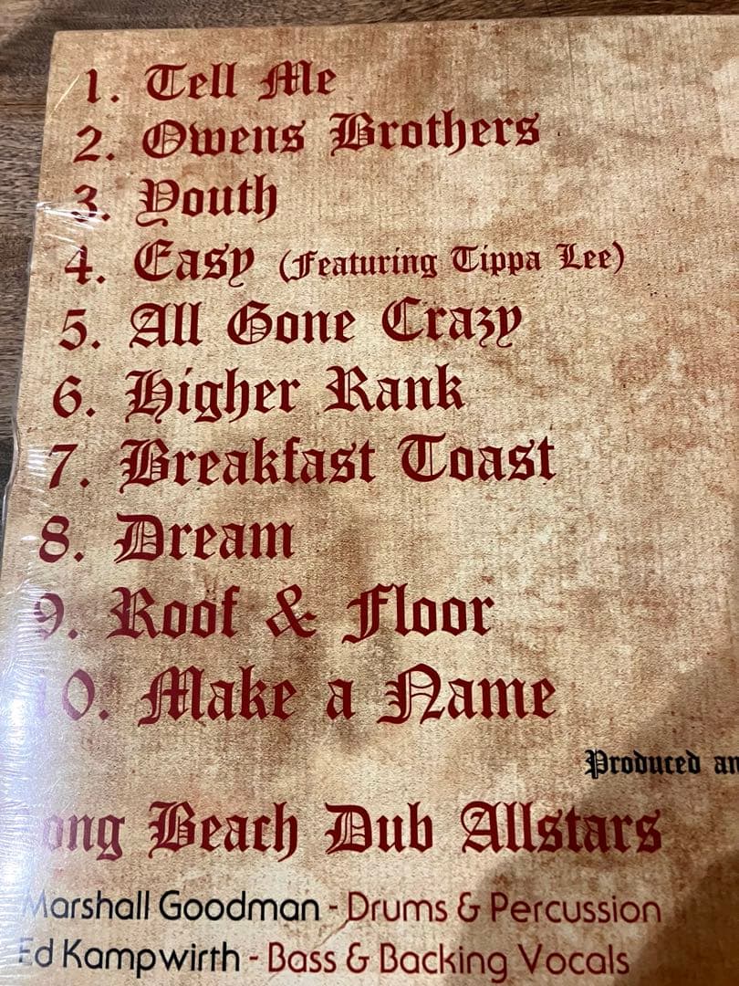 Long Beach Dub Allstars 新品未開封 LP盤