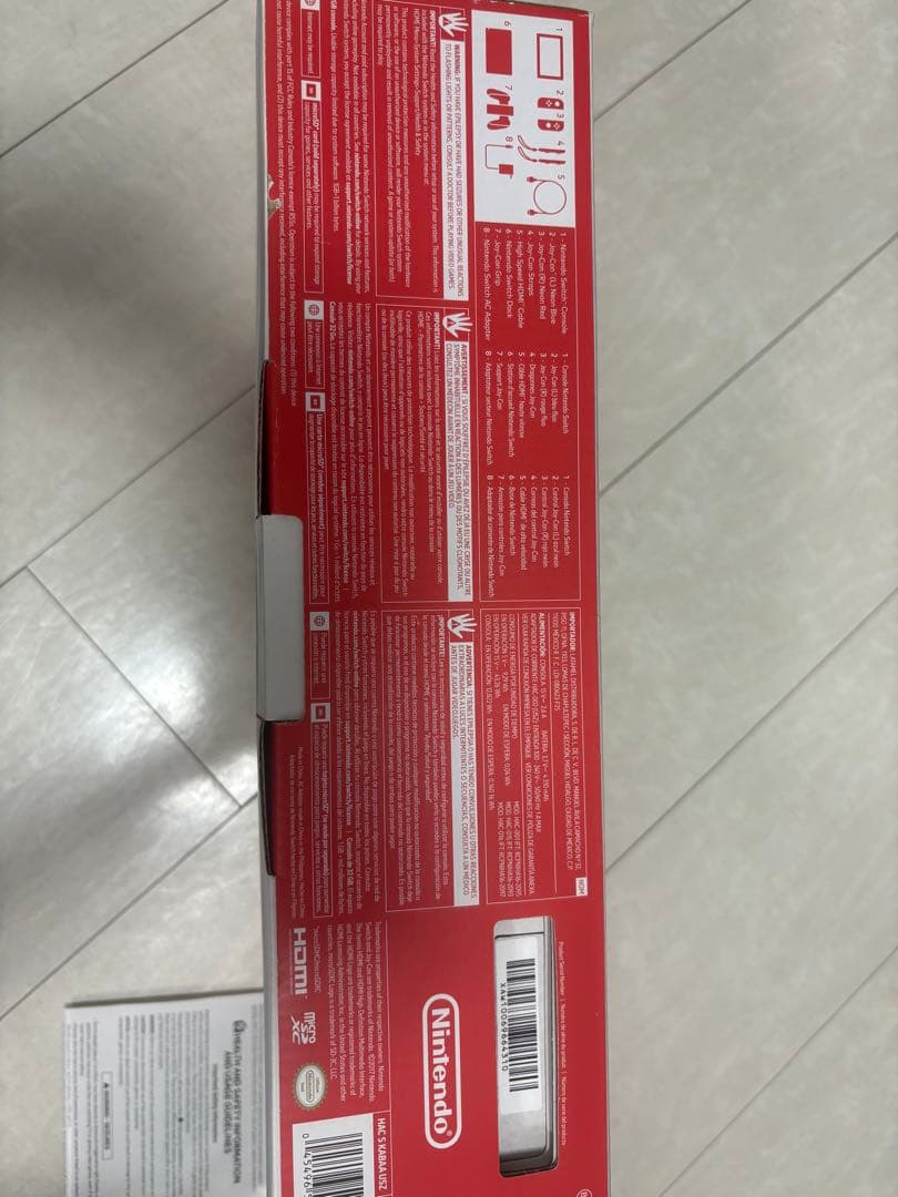 Nintendo Switch ネオンブルー・レッド 本体　海外版(us)