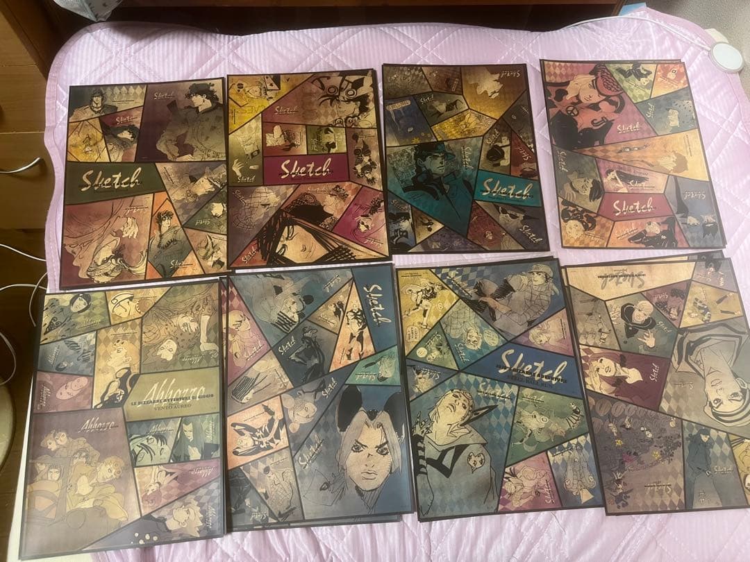 【予約限定】ジョジョ展　特典　スケッチステッカー