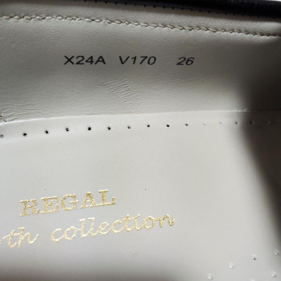 リーガル コブラヴァンプ 黒 26㎝ ビジネス フォーマル 最終価格 日本製