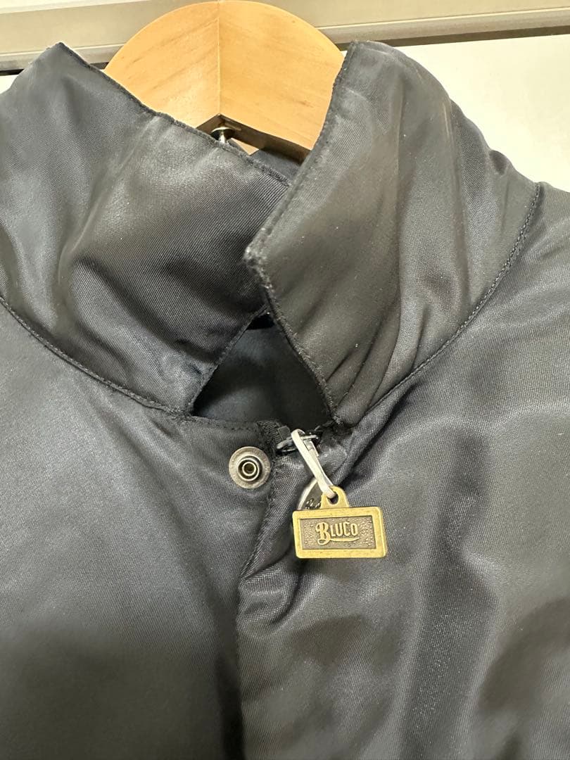 Bluco Work Garment ボアコーチ黒 Lサイズ