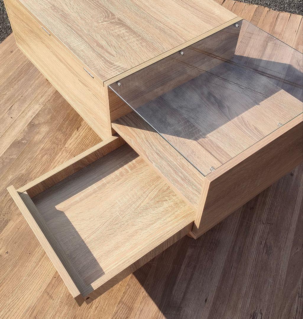 LOWYA ロウヤ ドレッサーテーブル リビングテーブル ローテーブル 鏡台