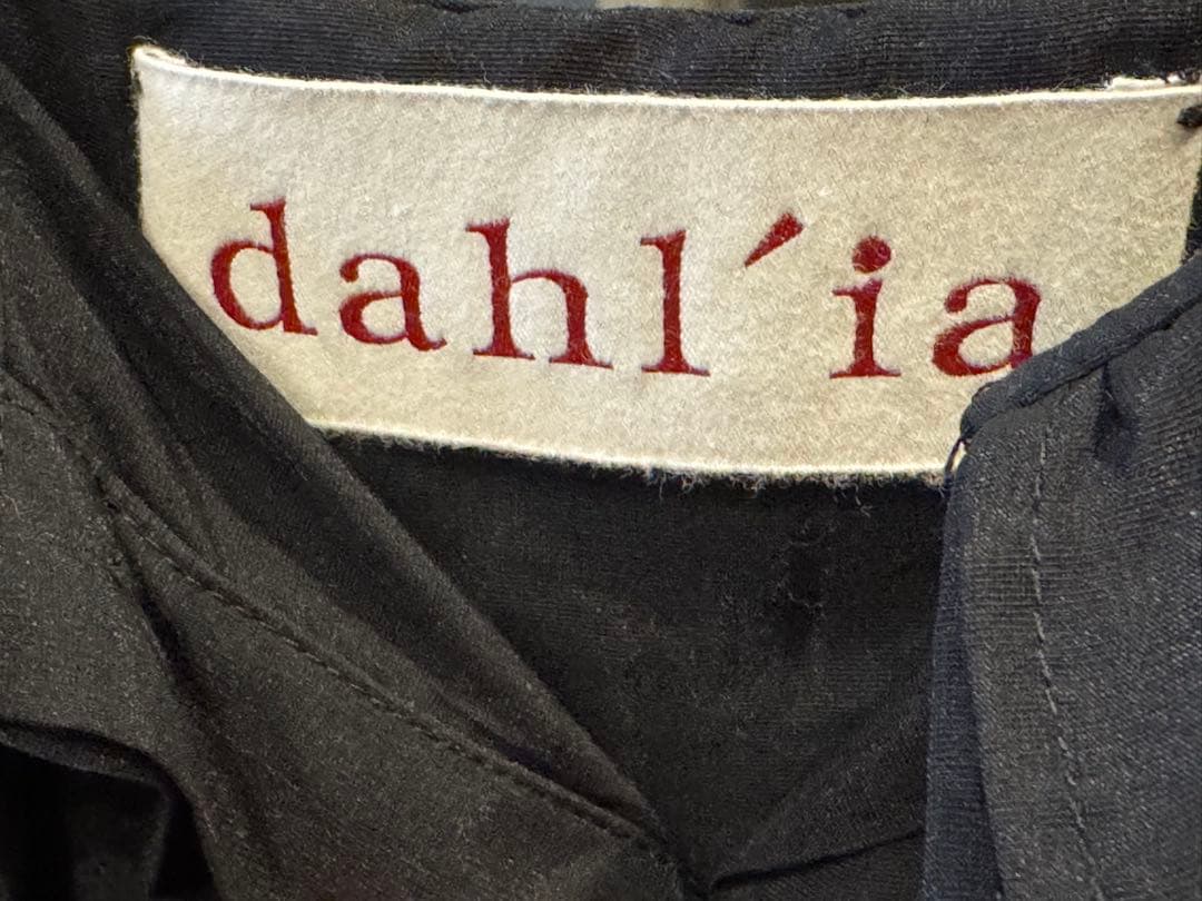 ＜dahl’ia＞ビッグフリルカラー シャツ