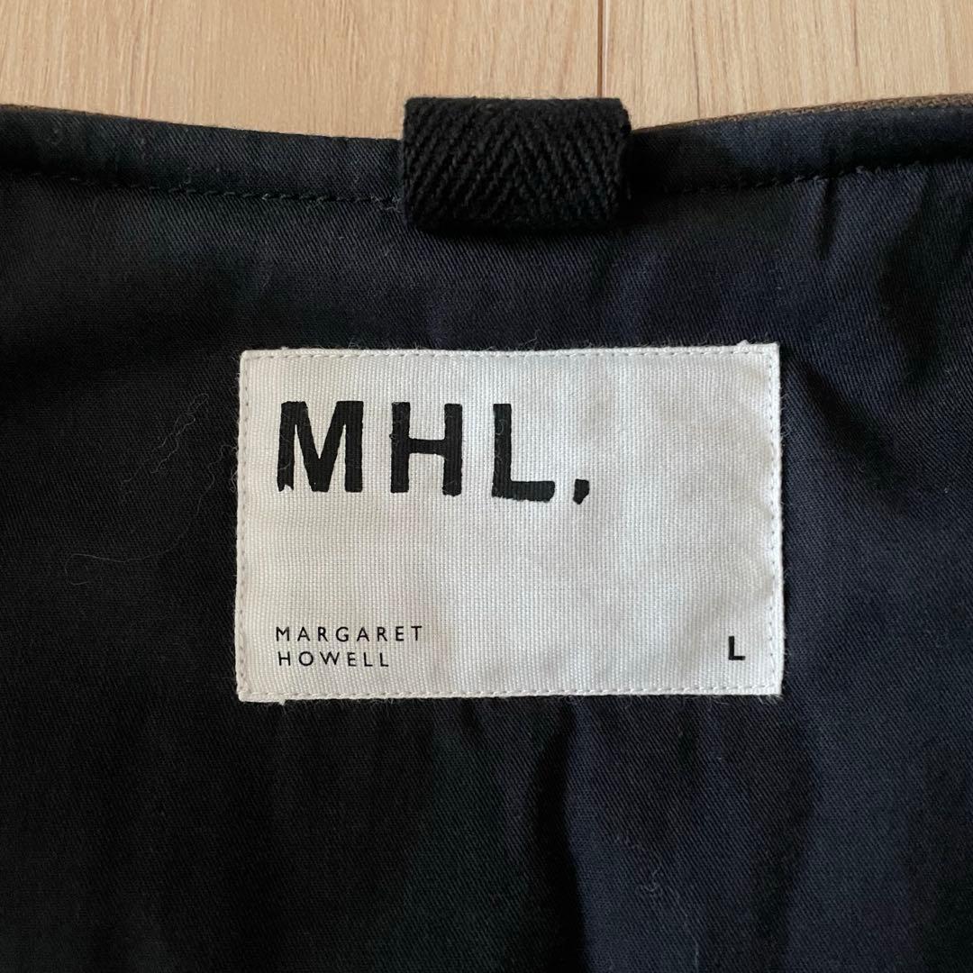 MHL. エムエイチエル （マーガレットハウエル）　ノーカラー中綿ジャケット　L