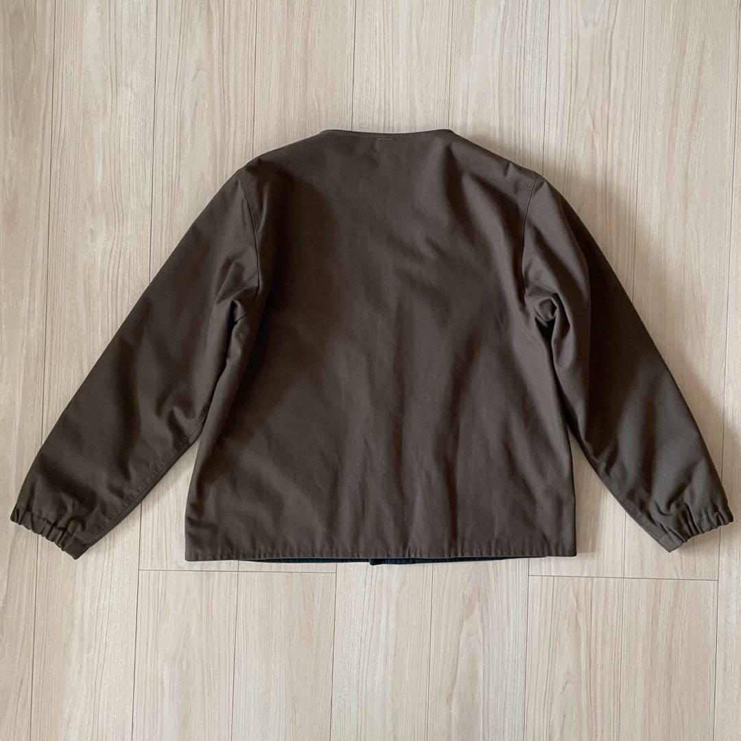 MHL. エムエイチエル （マーガレットハウエル）　ノーカラー中綿ジャケット　L