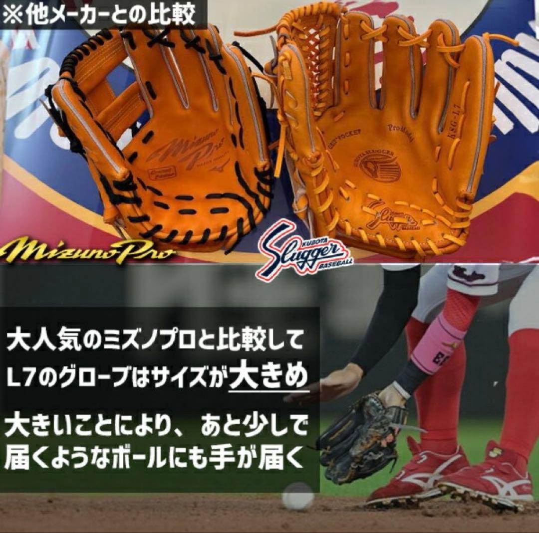 久保田スラッガー 軟式グローブ KSN-L7 松井稼頭央モデル