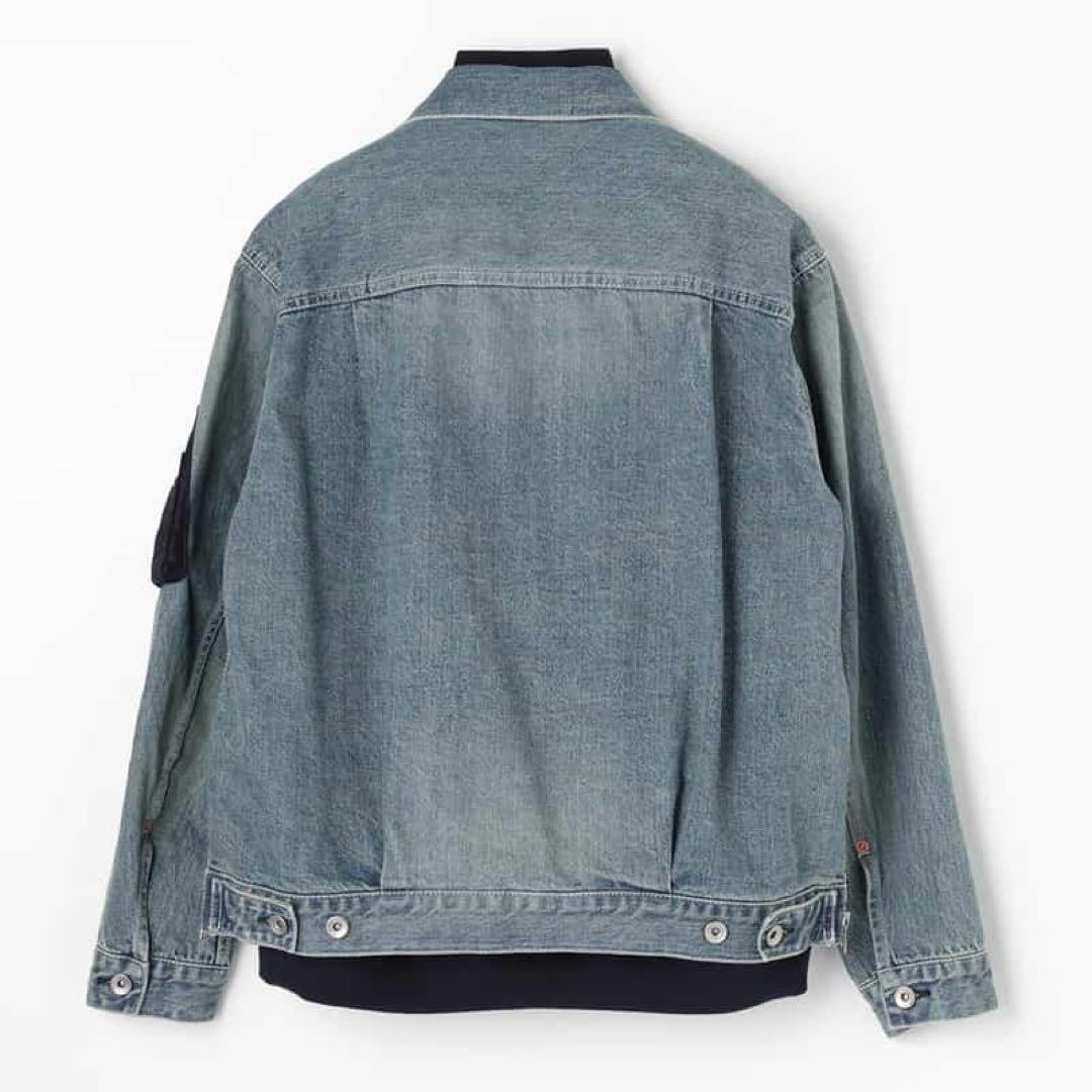 SACAI＜サカイ＞ コンビネーション デニムジャケット