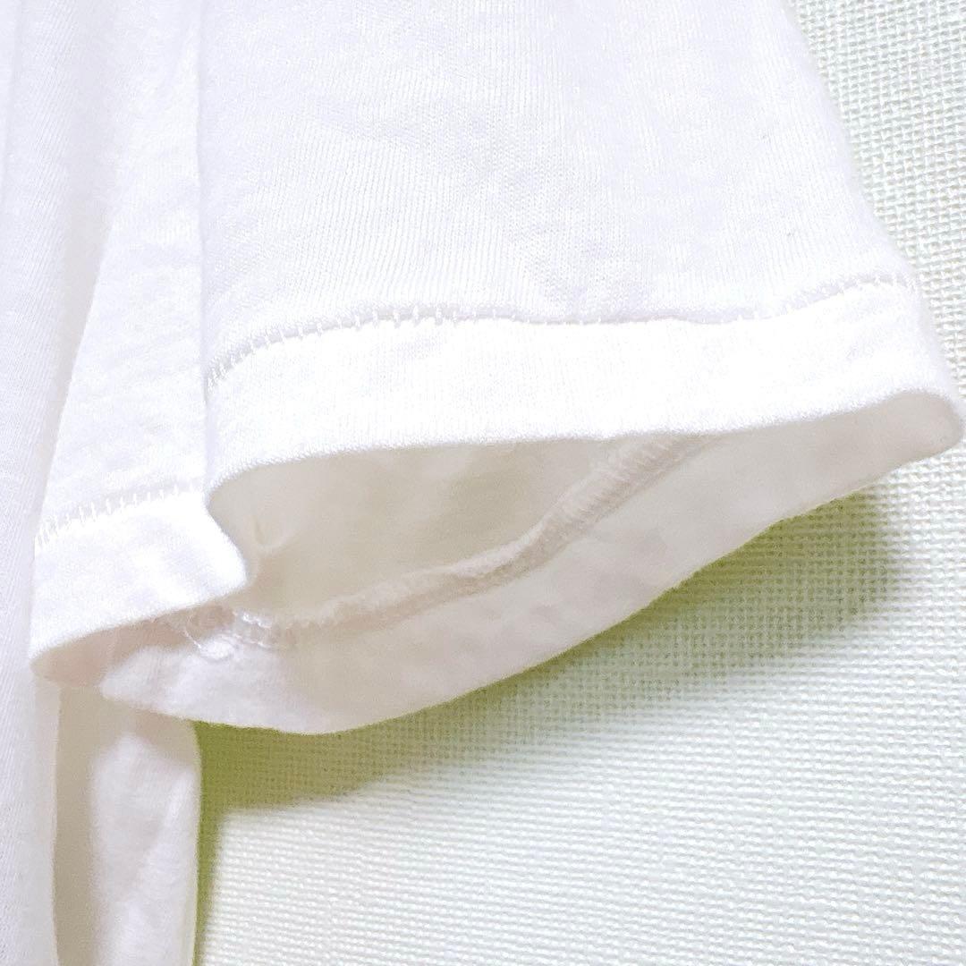 希少✨ハイダーアッカーマン（XXS）半袖トップス シルク混 アシメ フリンジ白