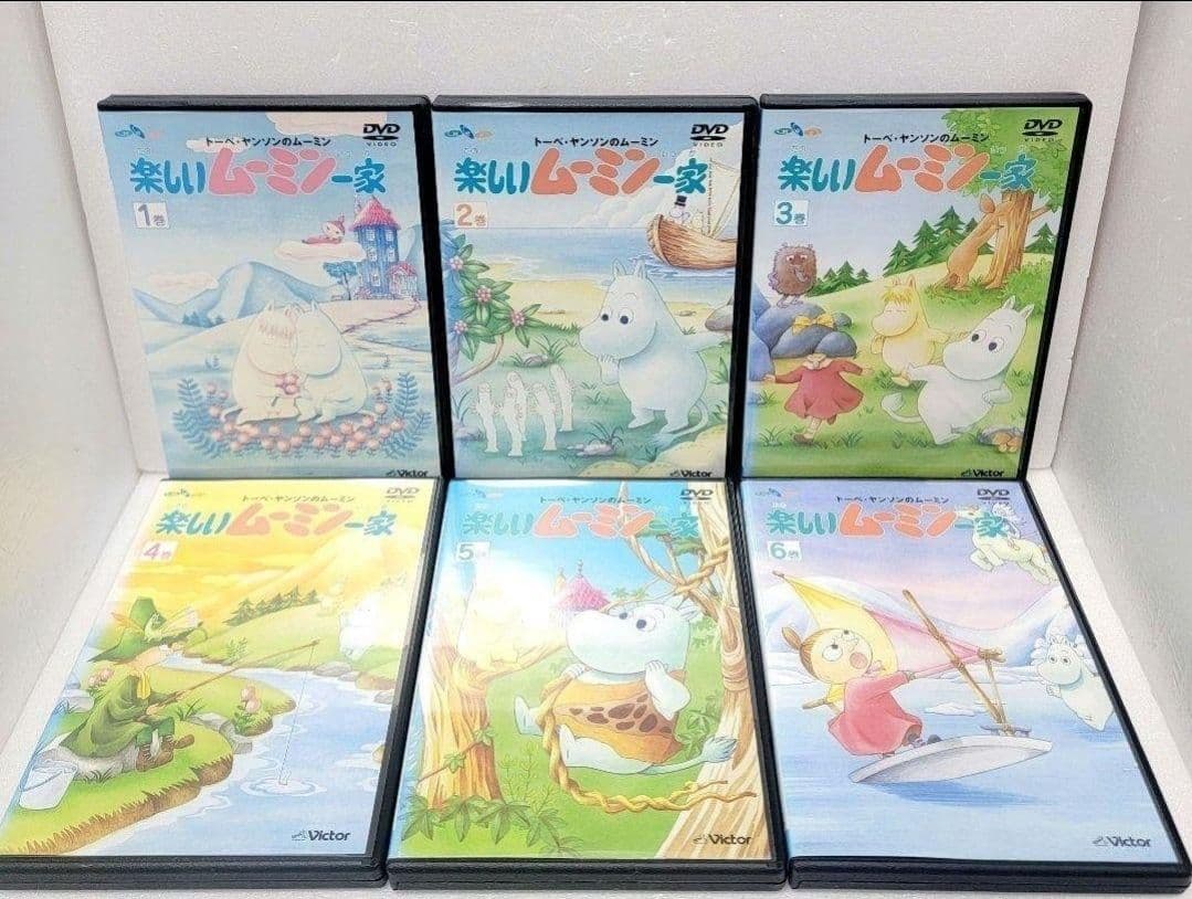 新品ケース収納　楽しいムーミン一家　全20巻全78話+ムーミン谷の彗星
