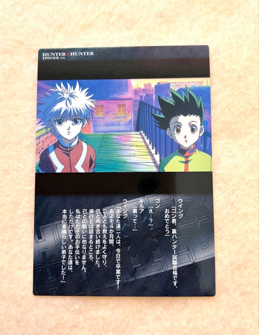 [33]HUNTER×HUNTER 旧　ゴン&キルア　カードダスマスターズ