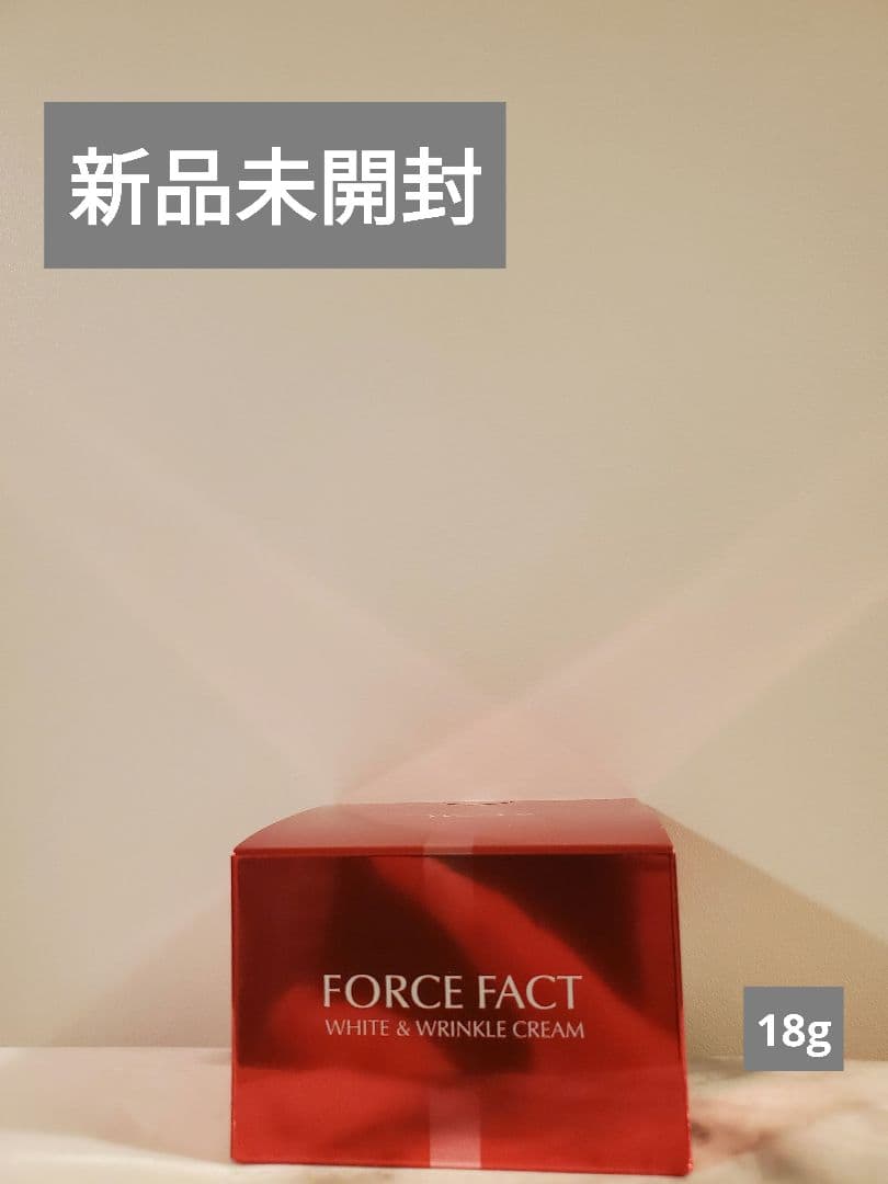 【新品】ホワイトディアマンテ フォースファクト 薬用ホワイト＆リンクルクリーム