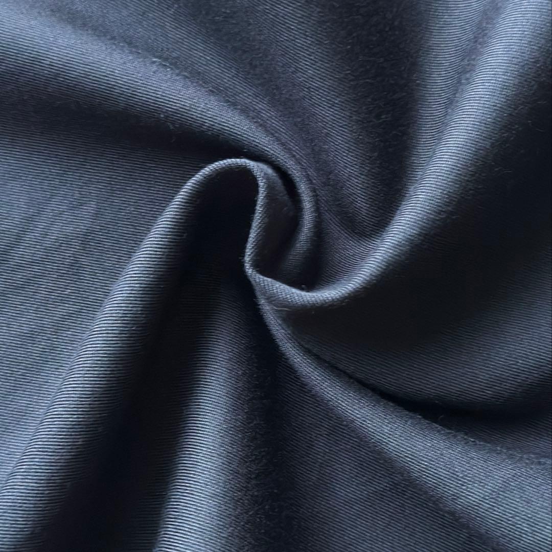 90s レーヨンギャバ ワイドストレート スラックス 2タック W36/L32