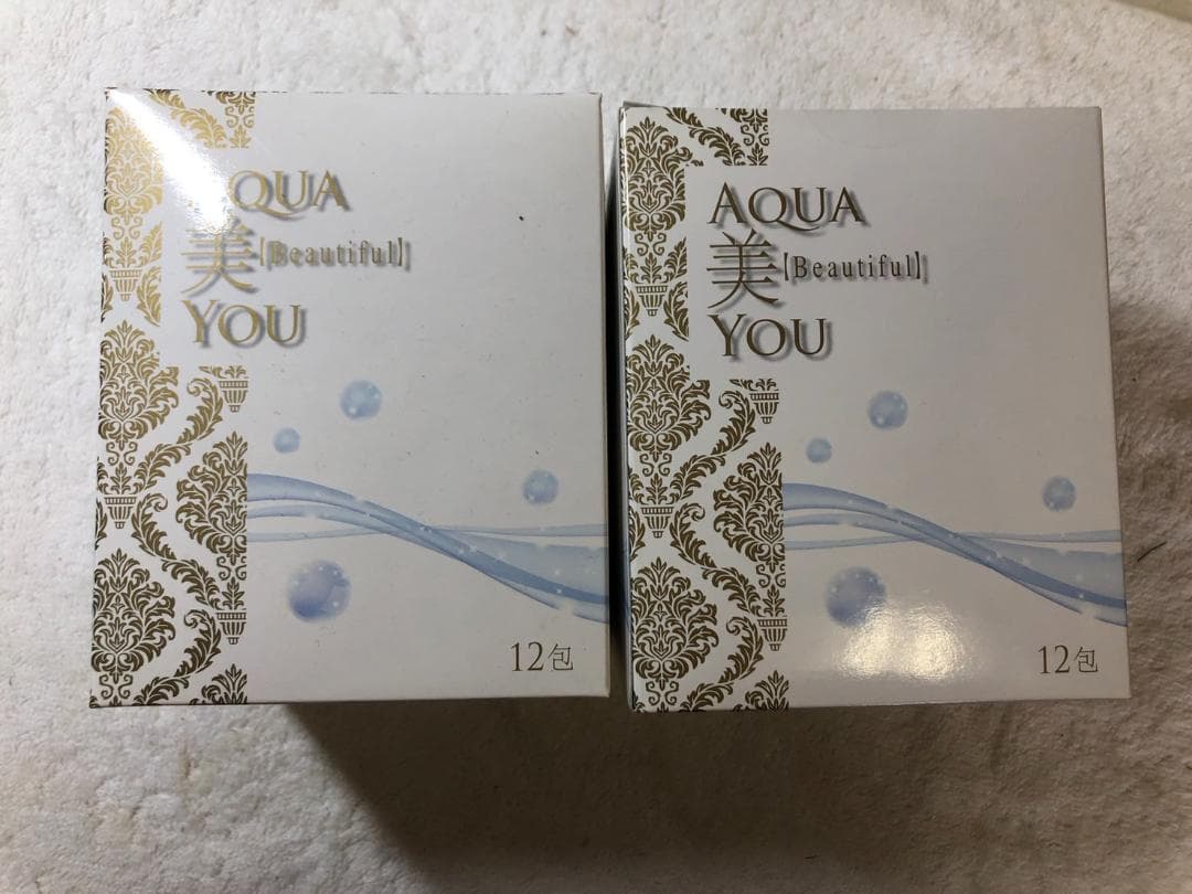 超お得セット　アクアビューW 水素入浴剤(浴用化粧料) 　1ケース（12包）×2