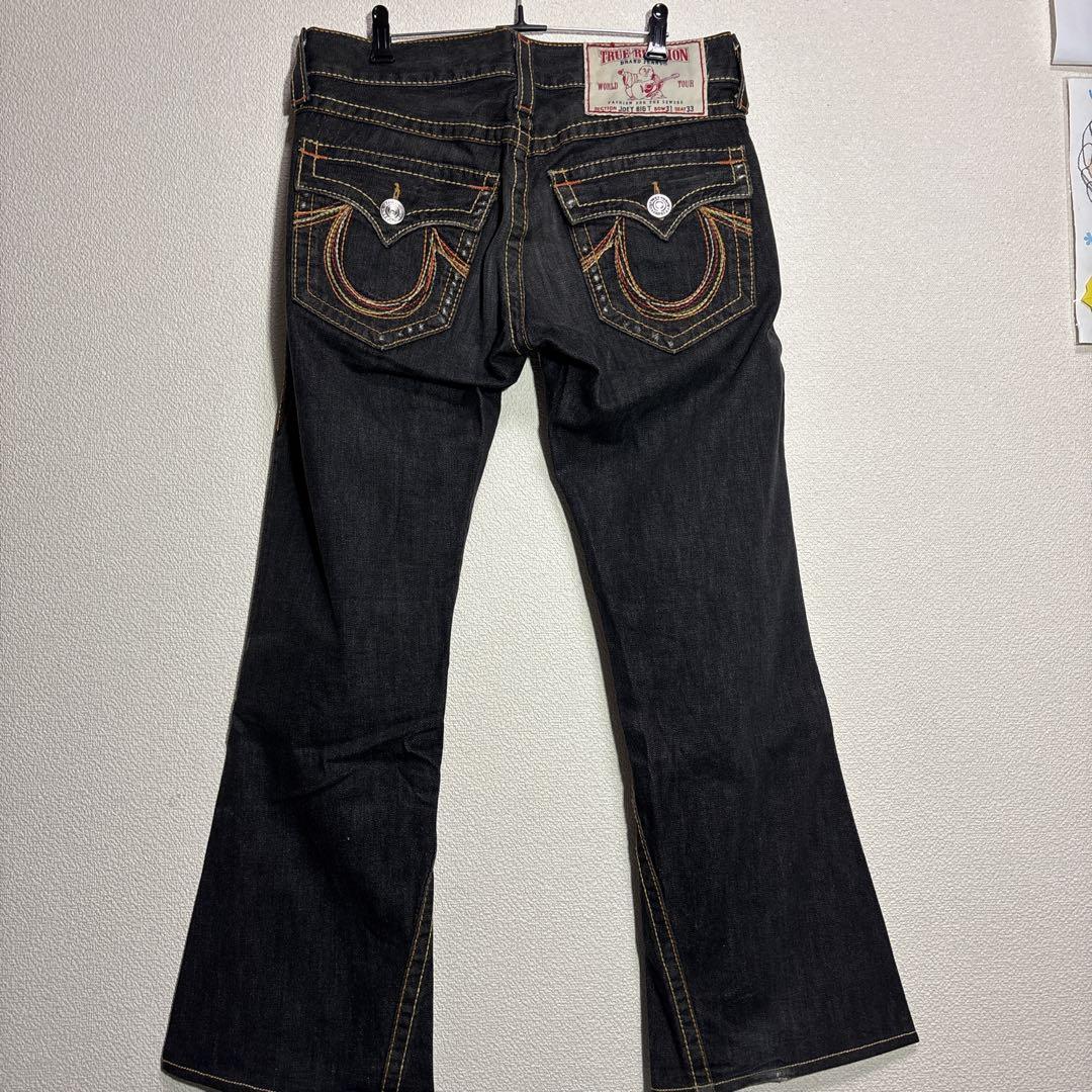 ツゥルーレジジョン　ブラックデニム　ブーツカット