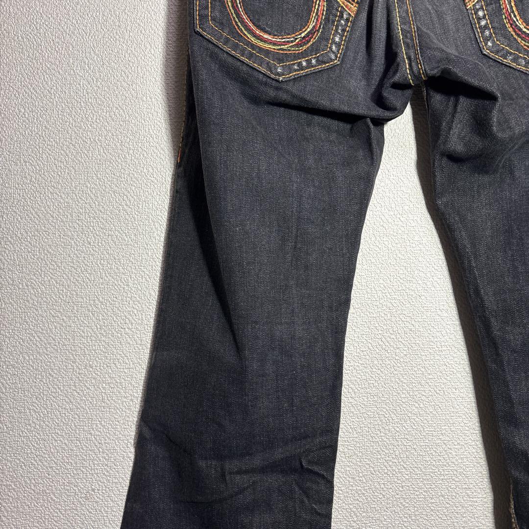 ツゥルーレジジョン　ブラックデニム　ブーツカット