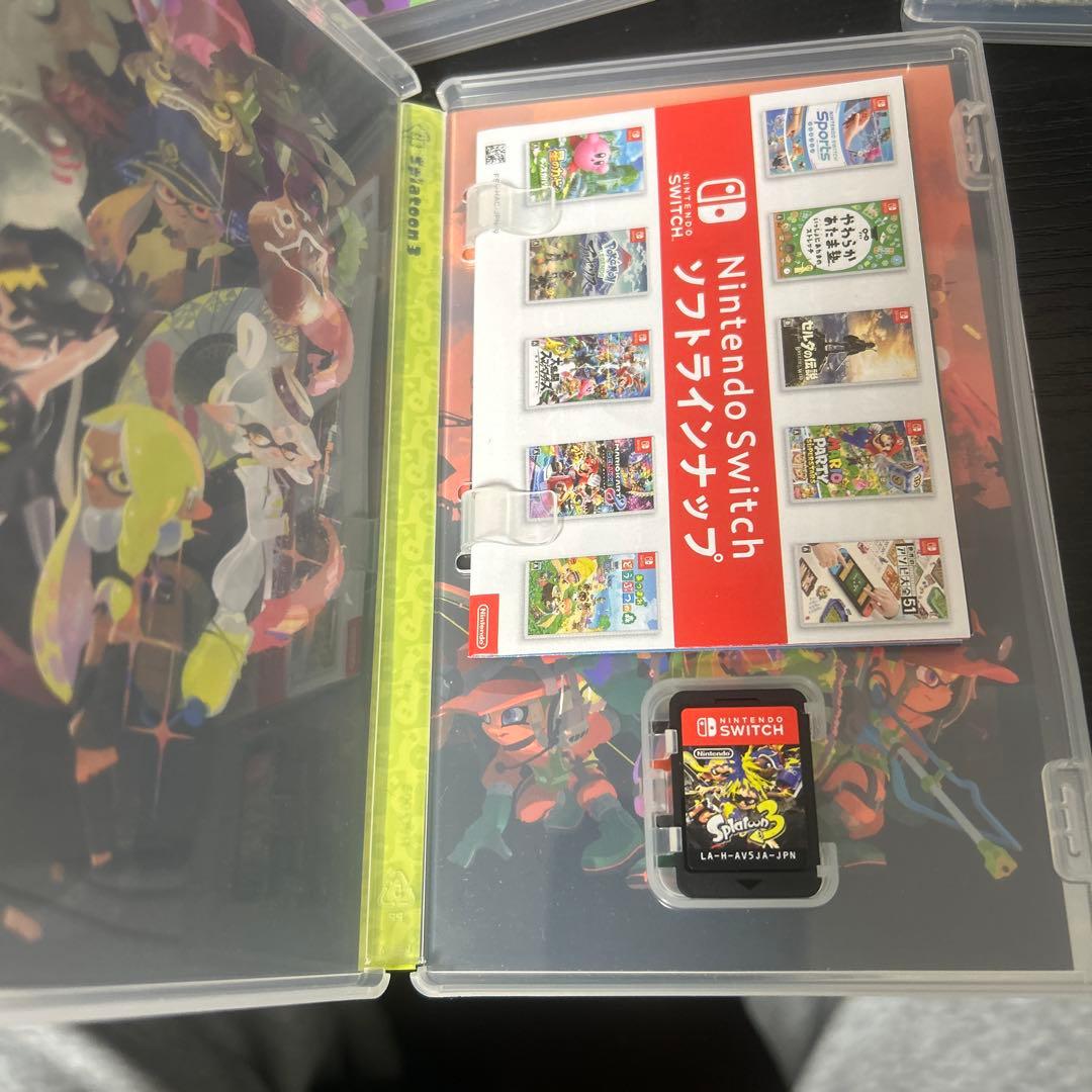 Nintendo Switchソフト 3本セット スプラ2.3 どうぶつの森