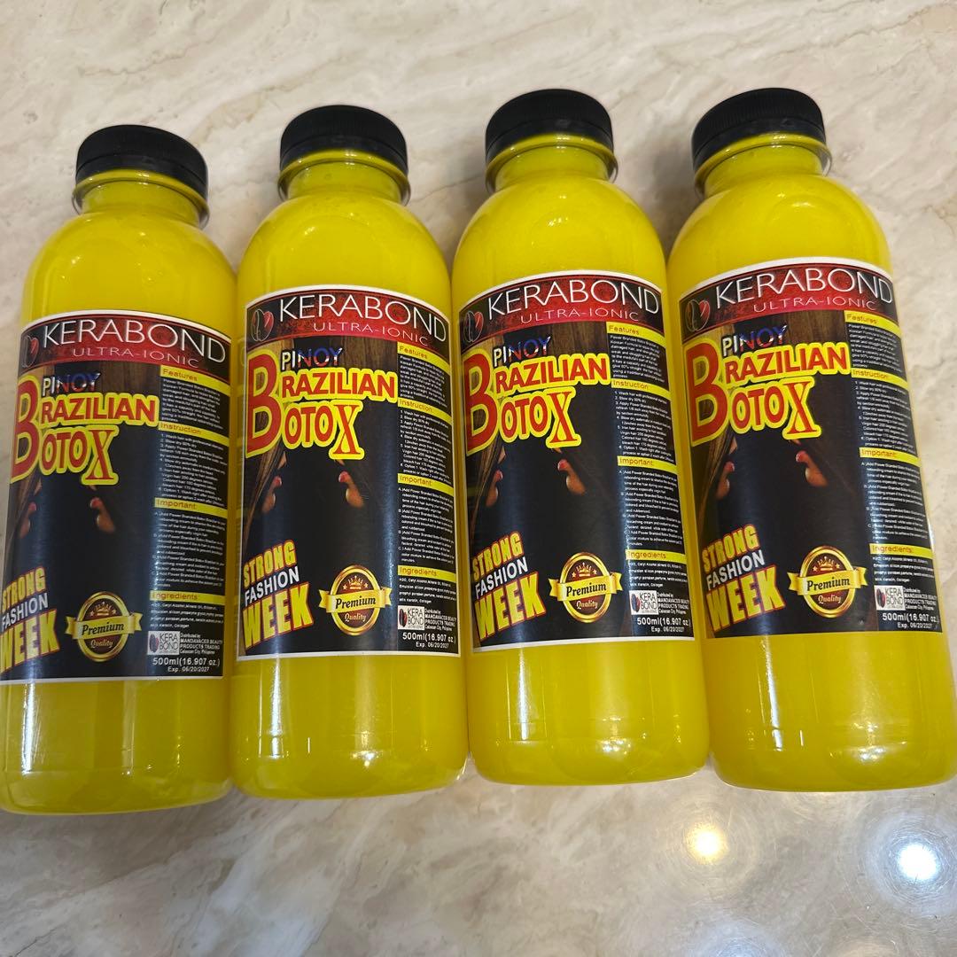 KERABOND PINOY BRAZILIAN BOTOX 500ml 4本