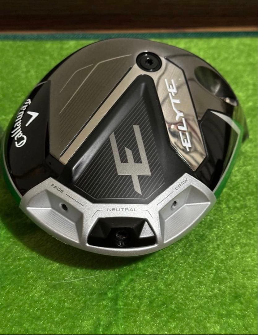 Elyte ドライバー カーボン製 マットブラック　ヘッドのみ