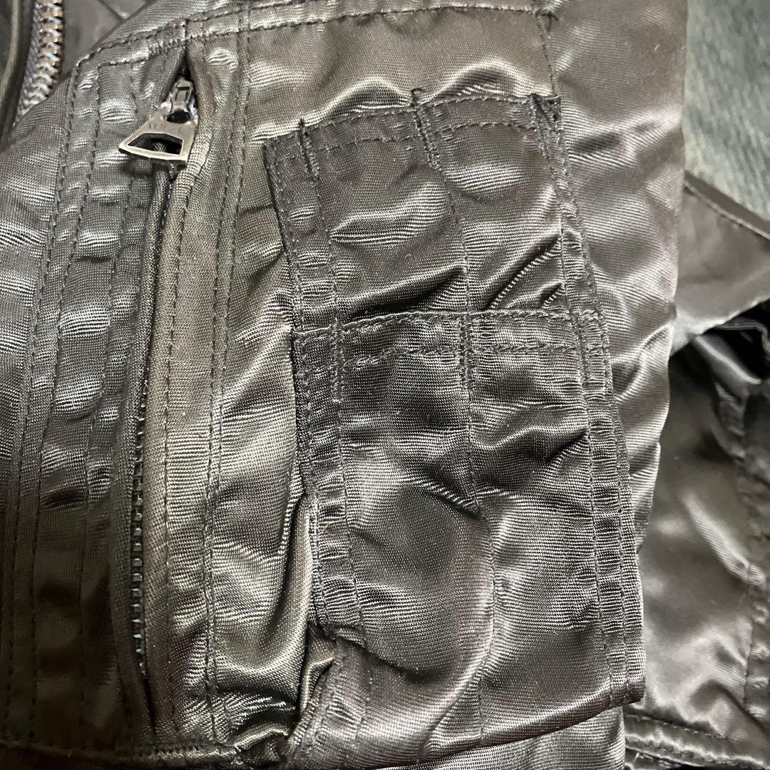 米軍　実物　cwu-45p 80s ブラック　フライトジャケット