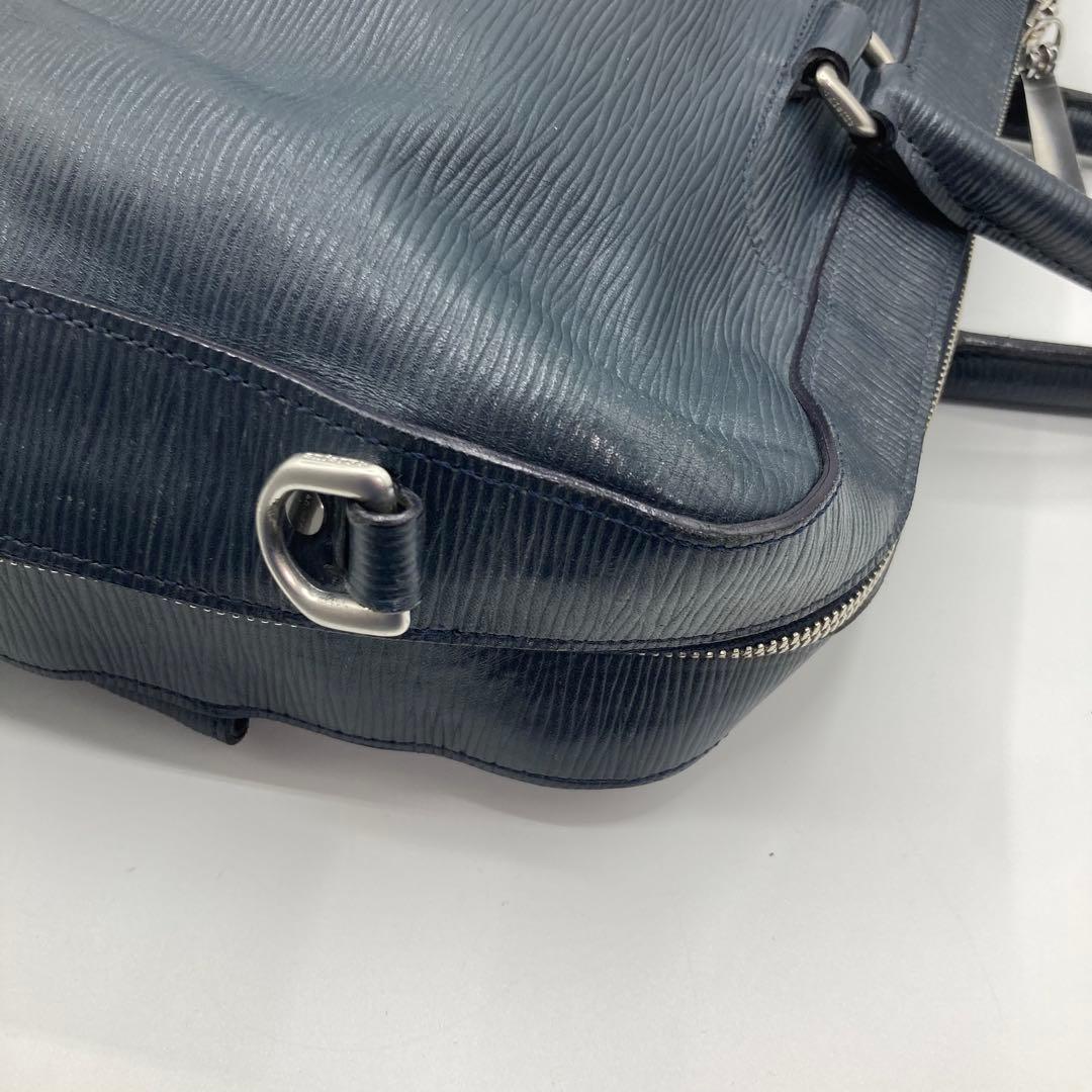 美品♡A4可♡aniary アニアリ ウェーブレザー 2way ビジネスバッグ