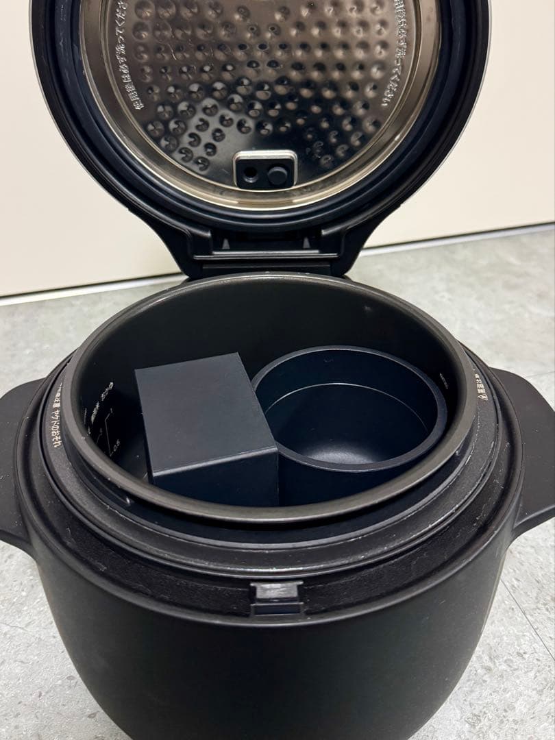 BALMUDA The Gohan K03A-BK 3合炊き電気炊飯器