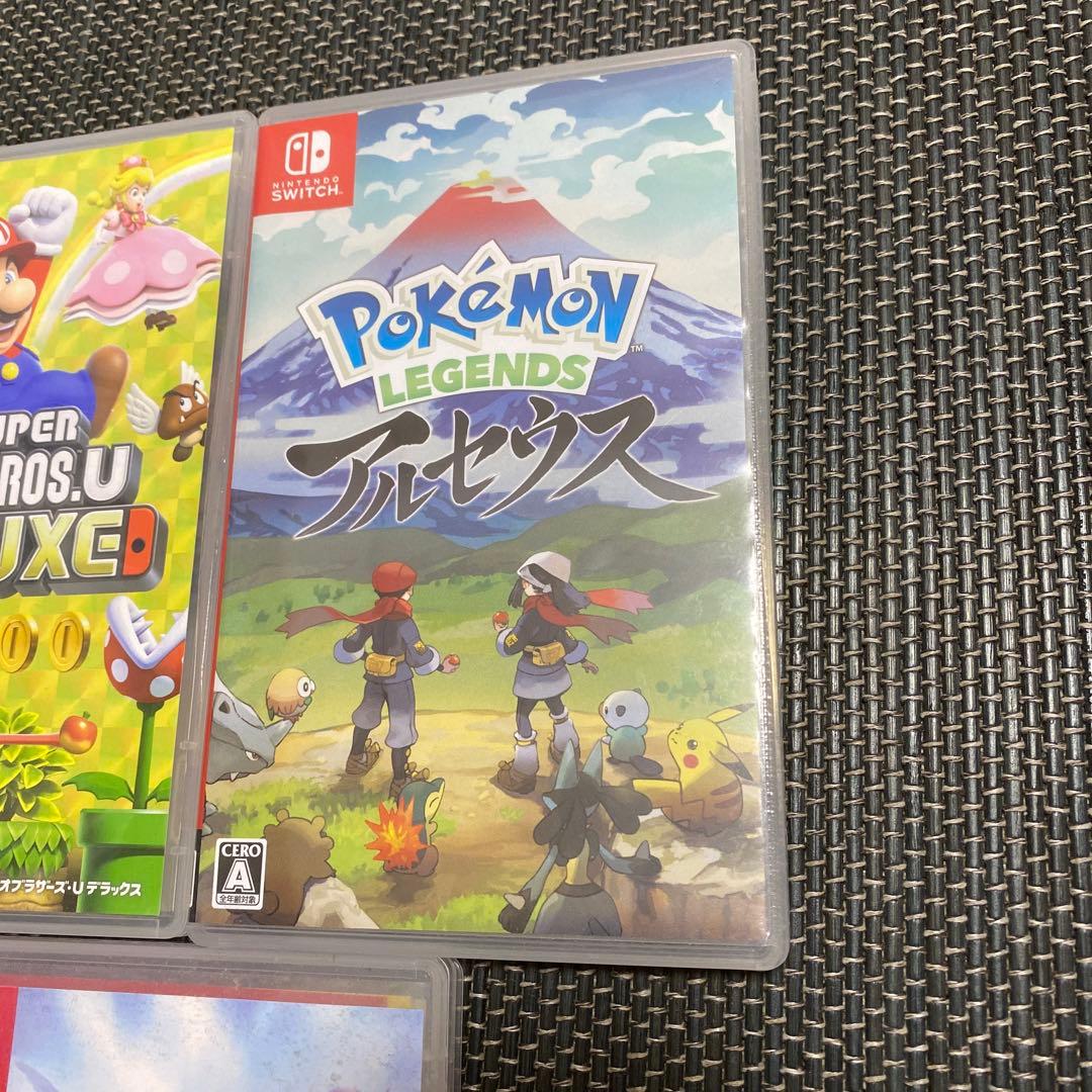 スーパーマリオブラザーズ　U デラックス　ポケモンアルセウス　無双OROCHI3