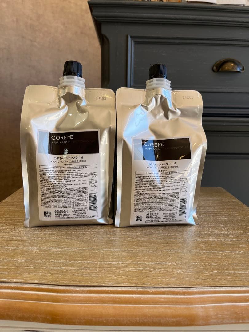 コアミー　Ｍ　シャンプー　マスク　1000ml 詰め替えセット
