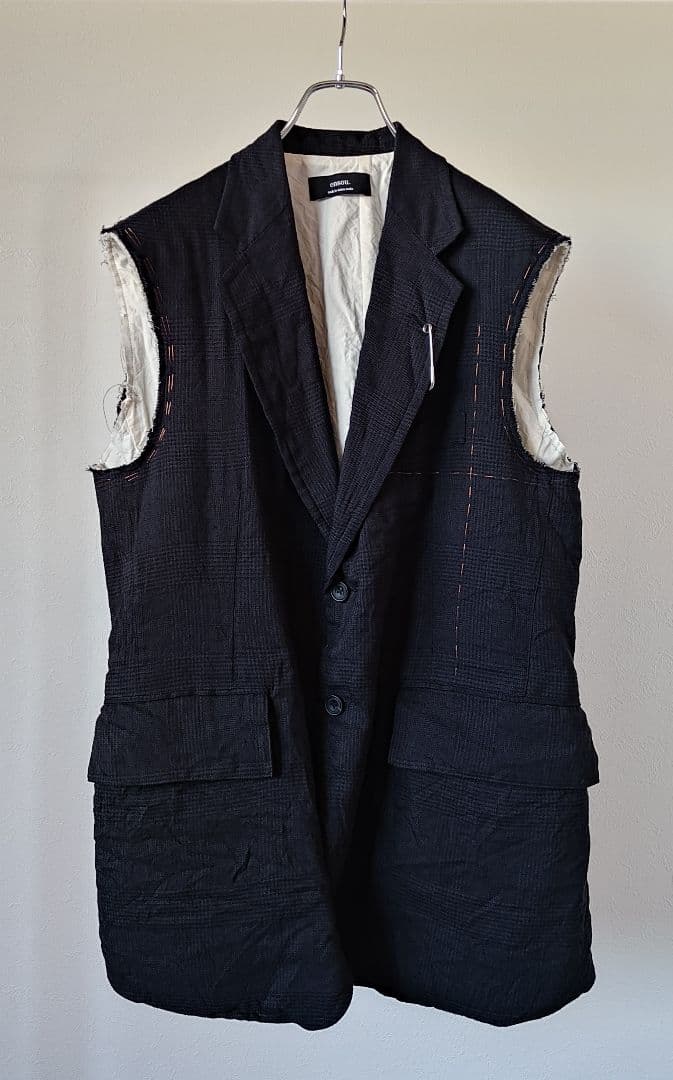 ensou. 柿乃葉別注 Ex Cut Off Sleeve Jacket F