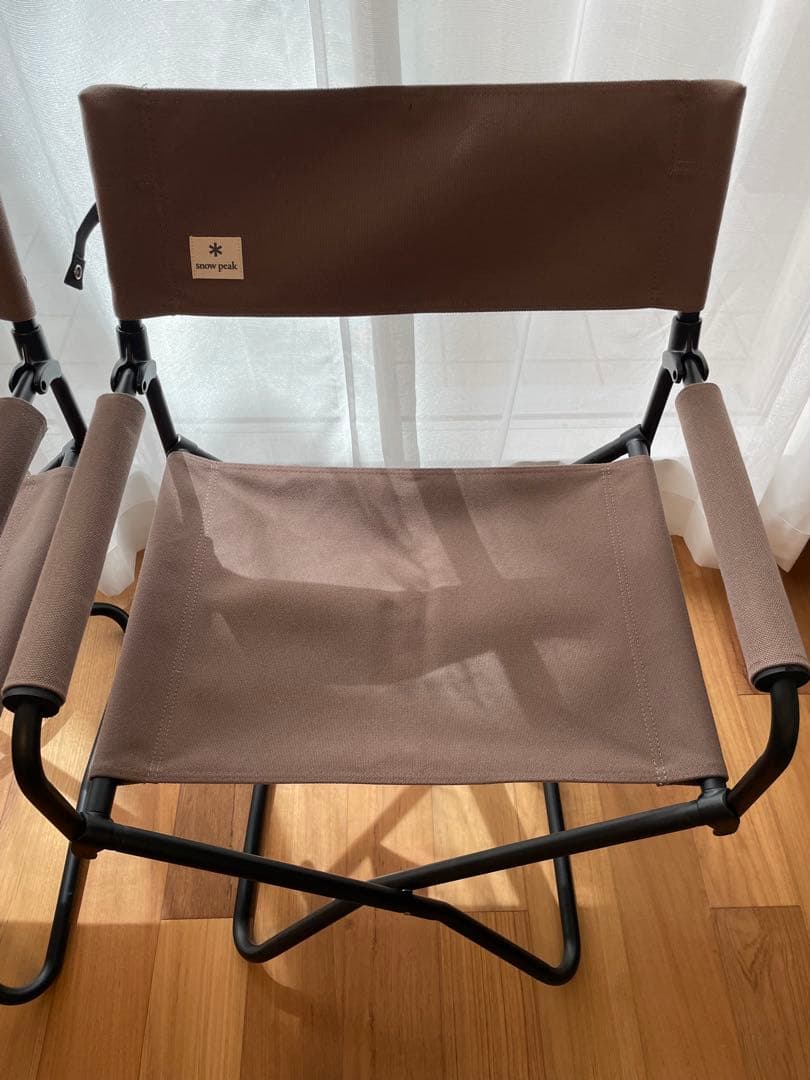 送料無料 PEAK スノーピーク FDチェアワイド グレー4脚セット