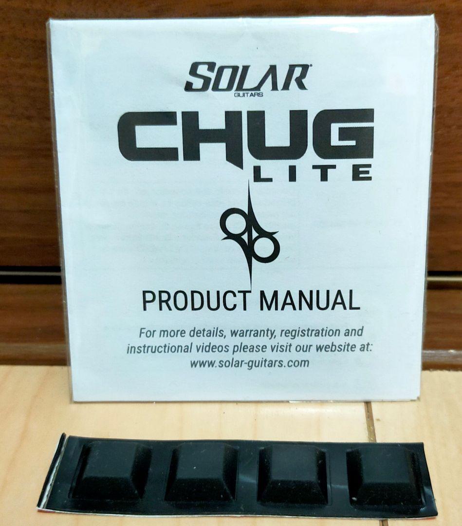 SOLAR GUITARS　CHUG Lite & Ola Englundピック