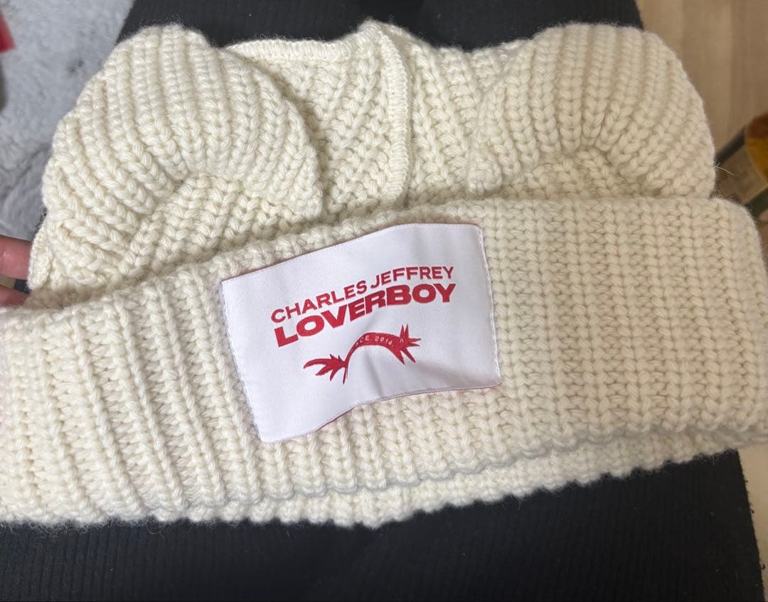 CHARLES JEFFREY LOVERBOY 耳付きニット帽