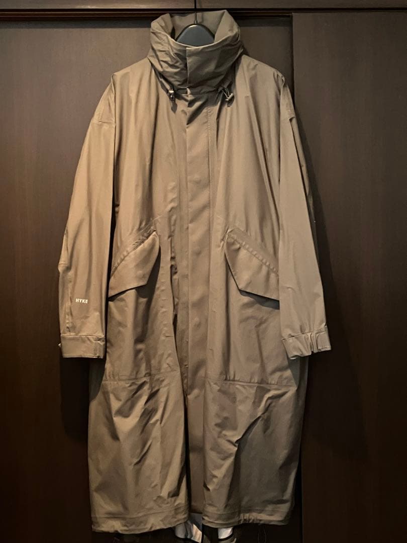 【美品】HYKE ハイク　PERTEX モッズコート