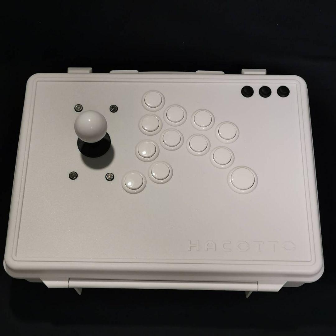 自作アーケードコントローラー レバータイプ ボタン増設型 ノアール配置