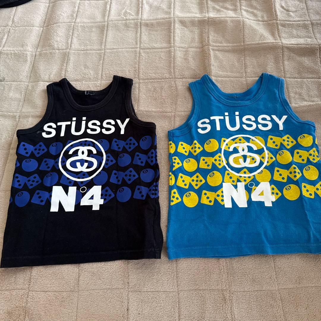 STÜSSY ノースリーブタンクトップ 3枚セット