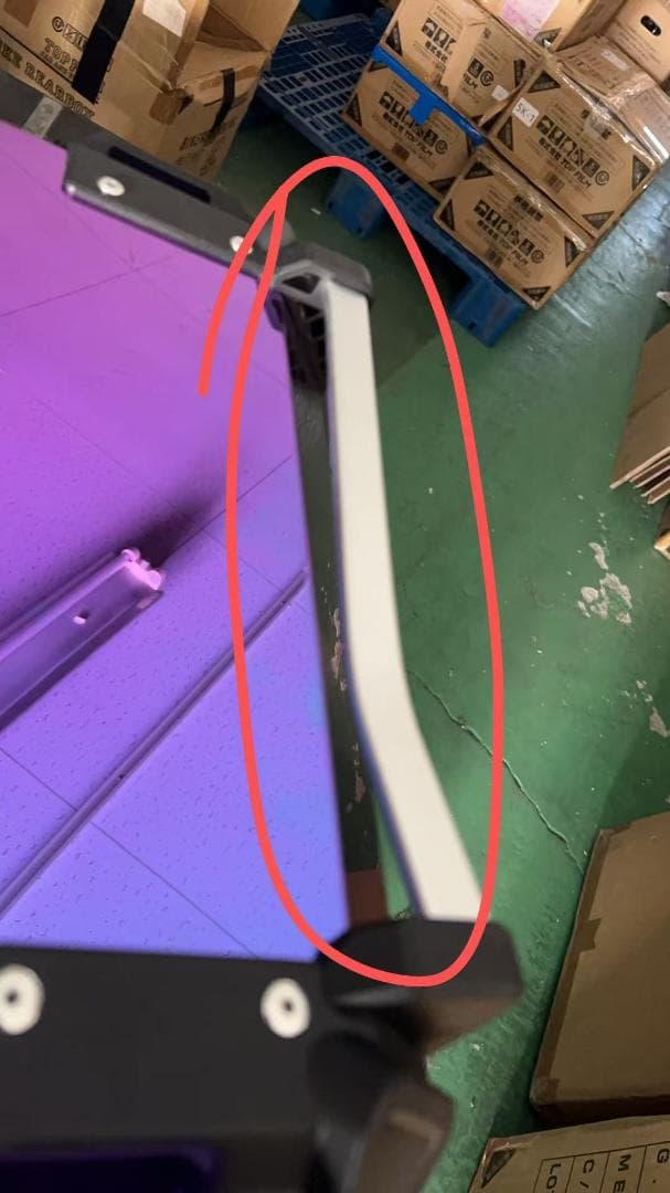 中古バイクリアボックス アルミトップケース (65L オーロラ)