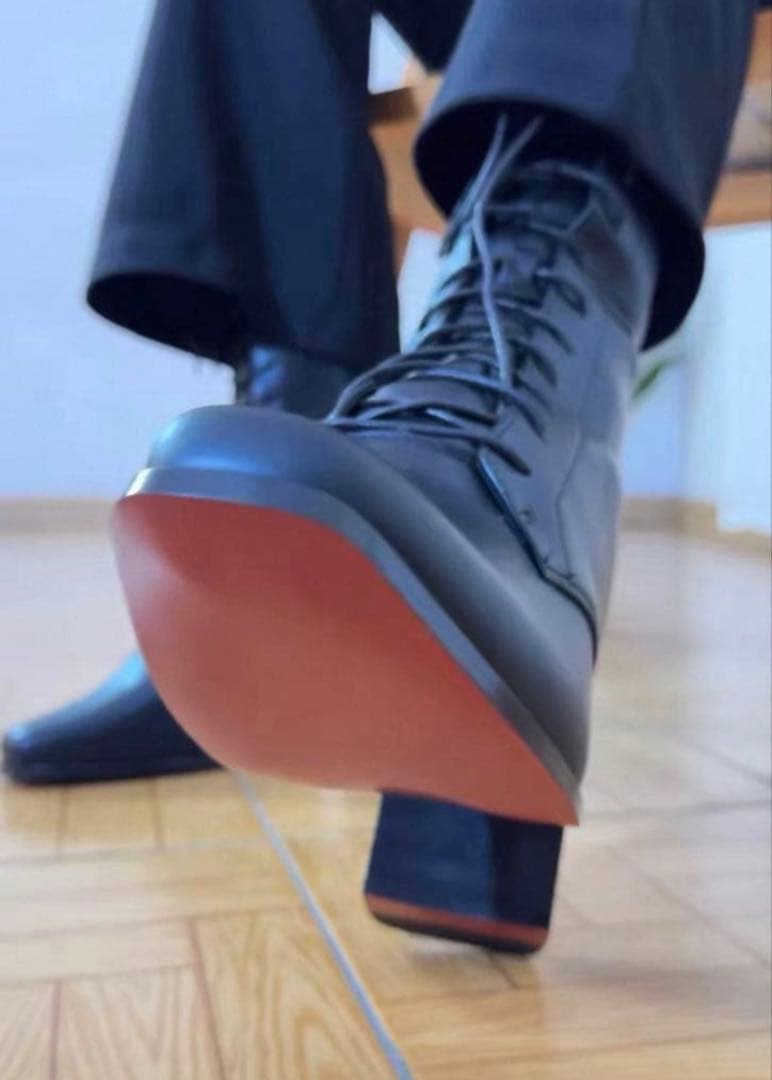 コスプレ 20cm 厚底ヒール 男装