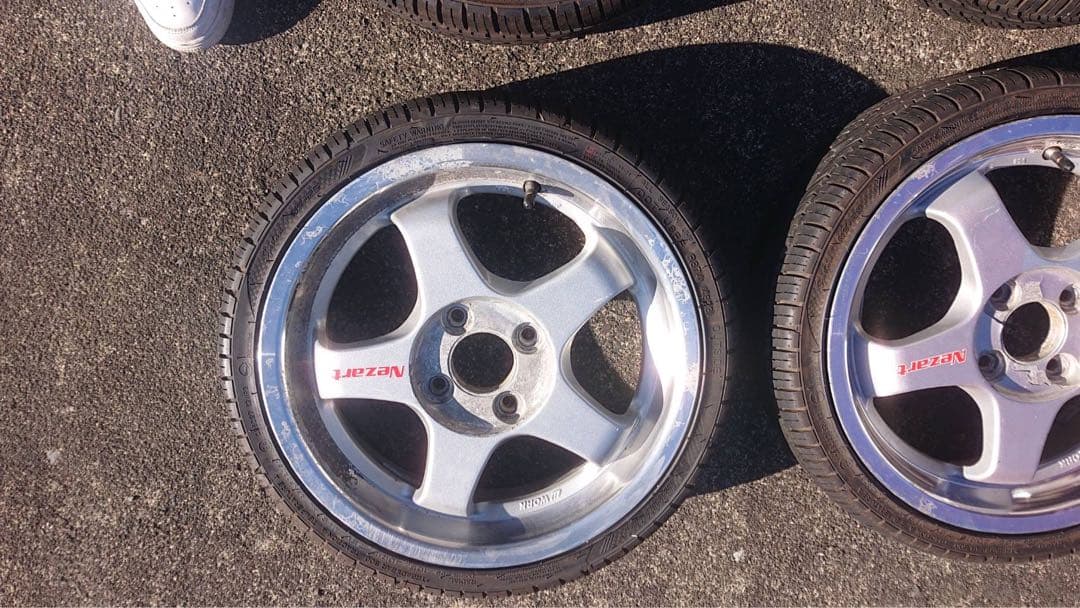 work NEZERT 15インチ アルミホイールタイヤセット マイスター系？