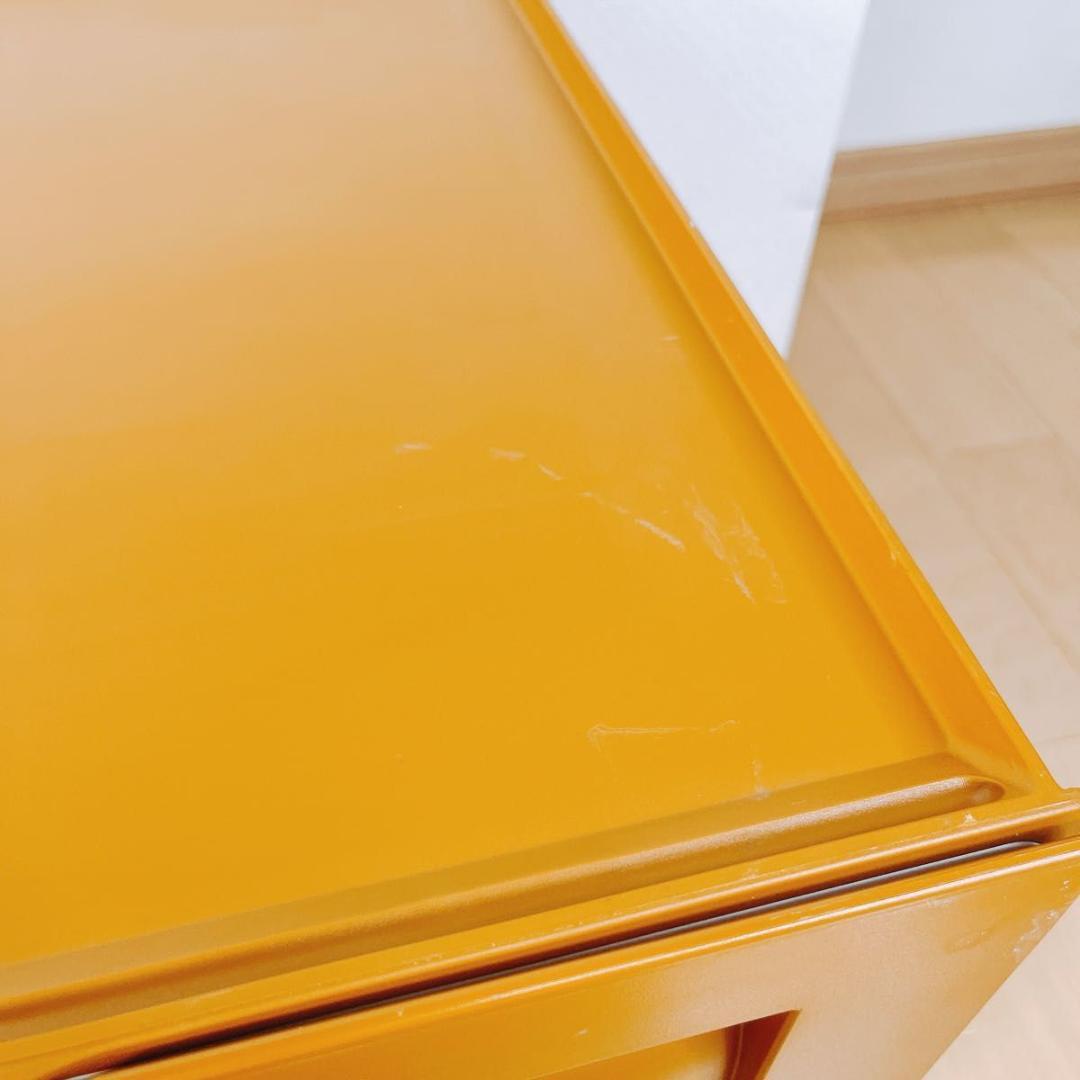 専用　タッパーウェア スーパーチェストワイド セピアカラー 引出し2段 収納 ②