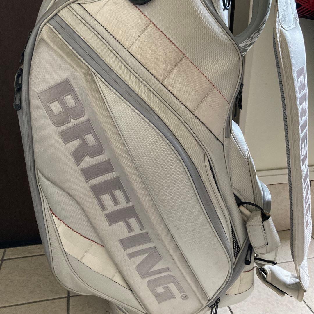 BRIEFING ゴルフバッグ ホワイト