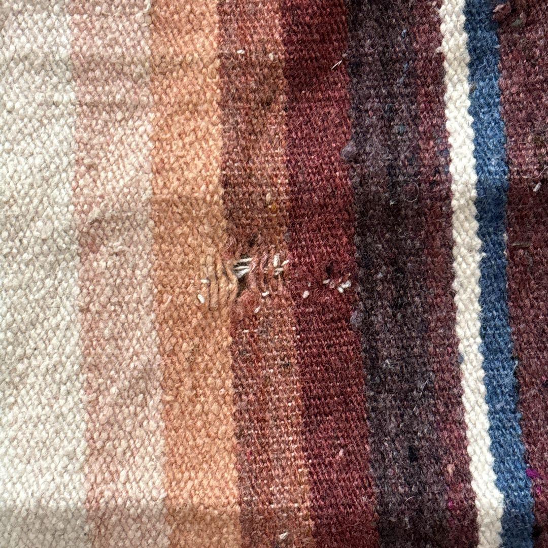 USヴィンテージ　メキシカンラグ　大判　マルチカバー　ブランケット　インテリア