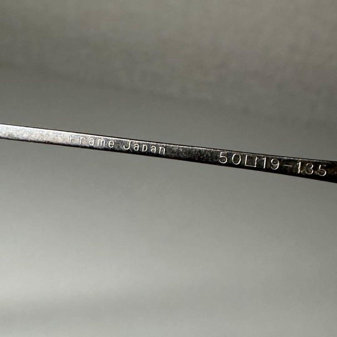 廃盤 90s〜2000s FENDI ハーフリムメガネ デッドストック Y2K