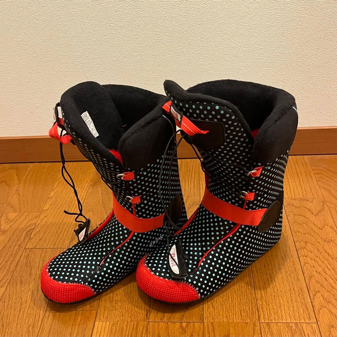 【匿名発送】レディース25cm HEAD BOAフィットシステム スノボブーツ