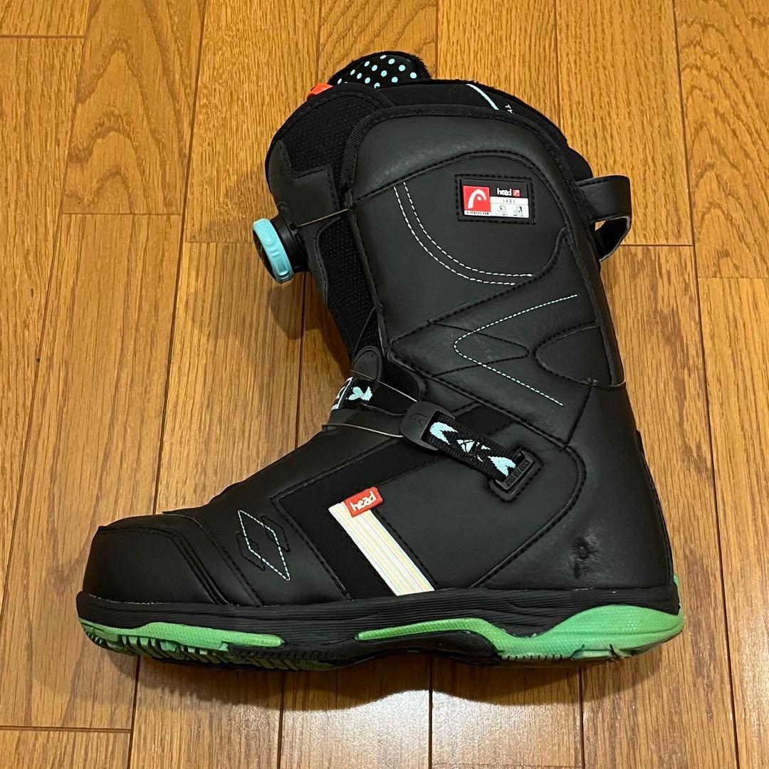 【匿名発送】レディース25cm HEAD BOAフィットシステム スノボブーツ